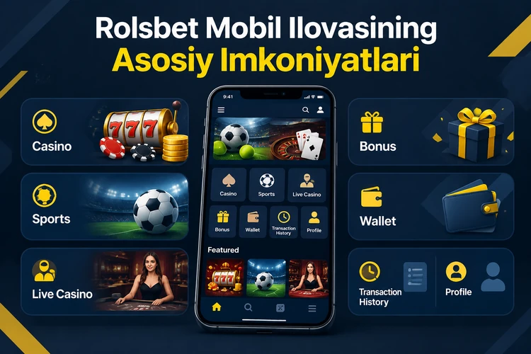 Rolsbet Mobil Ilovasining Asosiy Imkoniyatlari