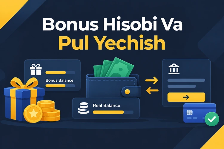 Bonus Hisobi Va Pul Yechish