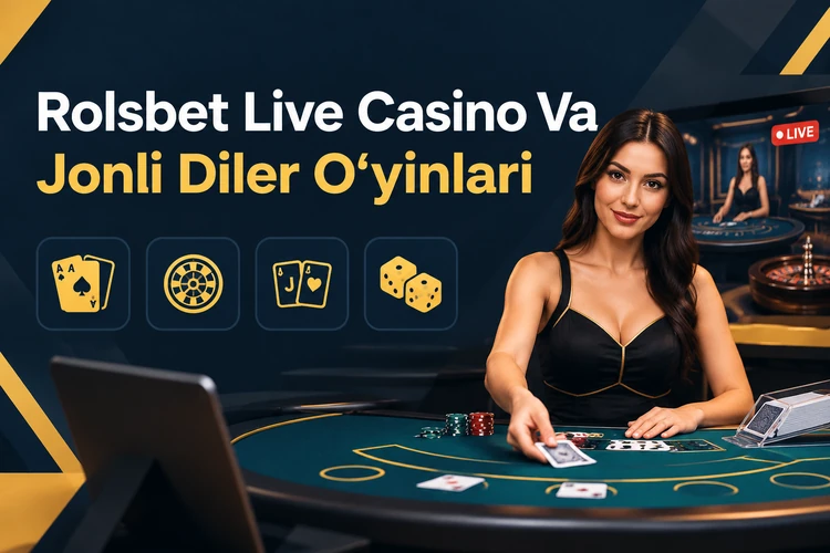 Rolsbet Live Casino Va Jonli Diler O‘yinlari