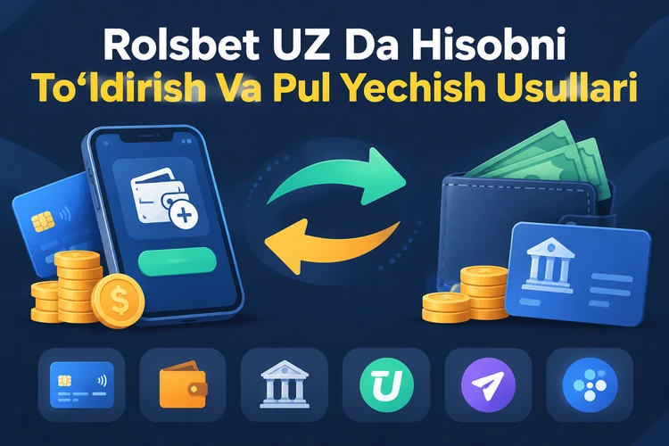 Rolsbet UZ Da Hisobni To‘ldirish Va Pul Yechish Usullari