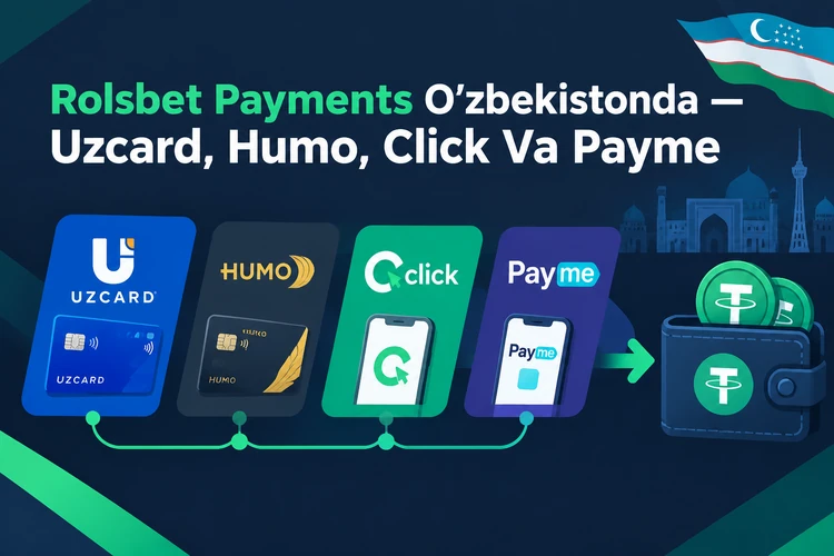 Rolsbet Depozit va Pul Yechish O‘zbekistonda