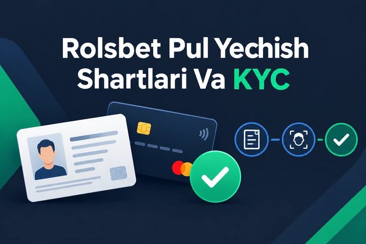 Rolsbet Pul Yechish Shartlari Va KYC